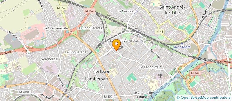 localisation de l'entreprise MONSIEUR ABDELLAH AL MASSATI à LAMBERSART