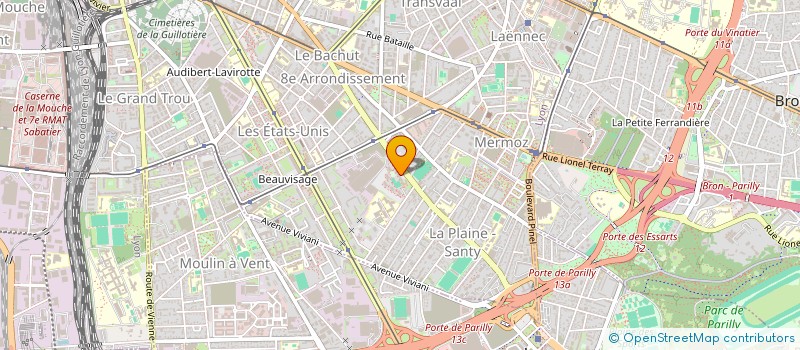 localisation de l'entreprise MONSIEUR ABDELLAH AMOKRANE  LYON