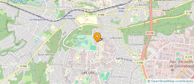 localisation de l'entreprise MONSIEUR ABDELLAH ANAGAA à LES ULIS