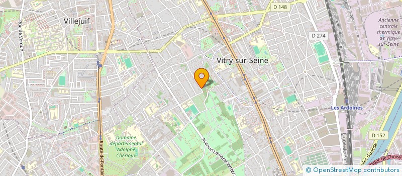 localisation de l'entreprise MONSIEUR ABDELLAH AQID FAHMANE à VITRY-SUR-SEINE