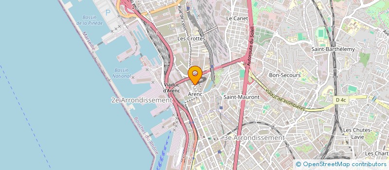 localisation de l'entreprise MONSIEUR ABDELLAH ARBIA à MARSEILLE