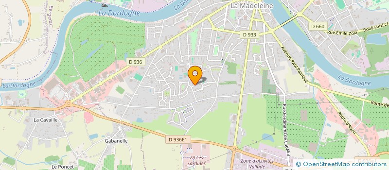 localisation de l'entreprise MONSIEUR ABDELLAH ARIBA à BERGERAC