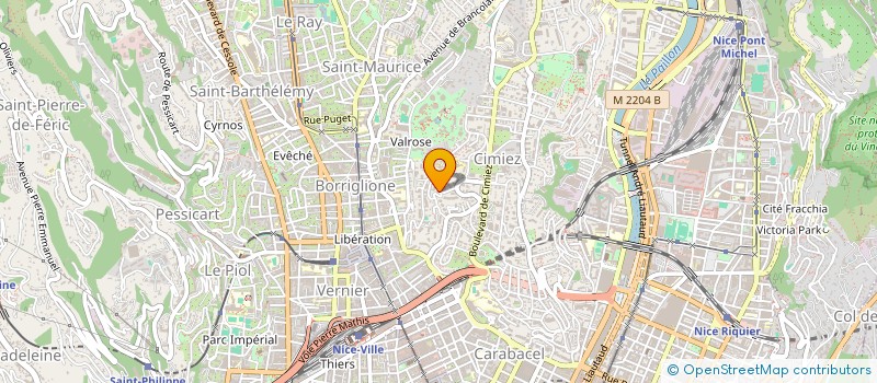 localisation de l'entreprise MONSIEUR ABDELLAH AZIZI à NICE