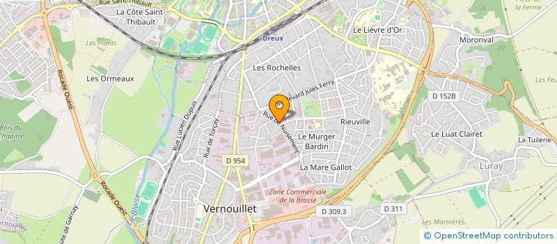 localisation de l'entreprise MONSIEUR ABDELLAH BAASSID à VERNOUILLET