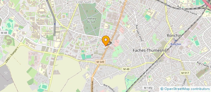 localisation de l'entreprise MONSIEUR ABDELLAH BAKHTAOUI à LILLE