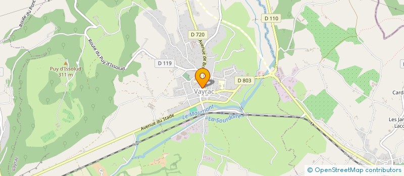 localisation de l'entreprise MONSIEUR ABDELLAH BARKAOUI  CAVAGNAC