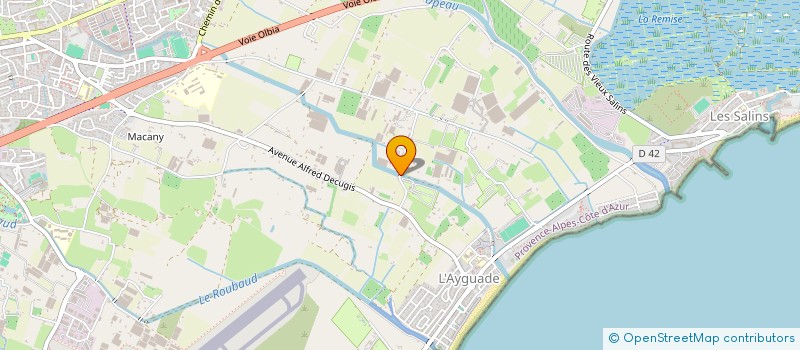 localisation de l'entreprise MONSIEUR ABDELLAH BARKI  HYERES