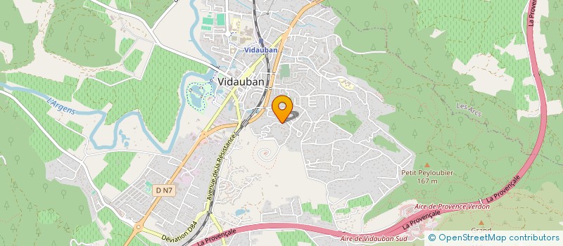 localisation de l'entreprise MONSIEUR ABDELLAH BEJJAJ  VIDAUBAN