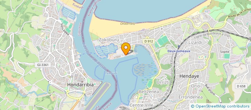 localisation de l'entreprise MONSIEUR ABDELLAH BELGHITI ALAOUI  HENDAYE