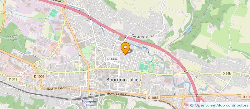 localisation de l'entreprise MONSIEUR ABDELLAH BEN SALEM  BOURGOIN-JALLIEU