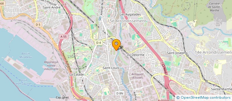 localisation de l'entreprise MONSIEUR ABDELLAH BENABBOU à MARSEILLE