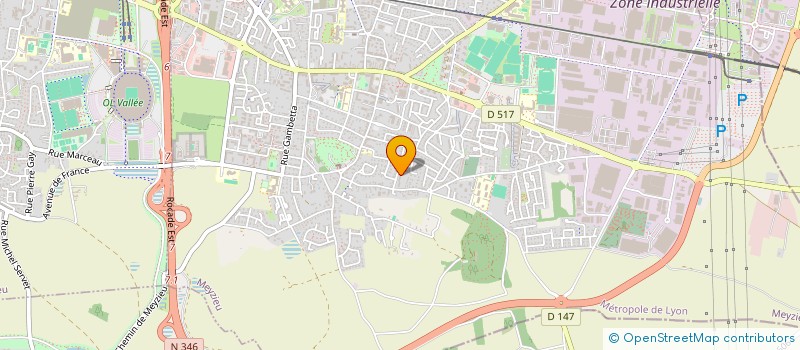 localisation de l'entreprise MONSIEUR ABDELLAH BENAYAD à MEYZIEU