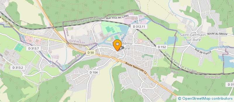 localisation de l'entreprise MONSIEUR ABDELLAH BENSAADA à DREUX