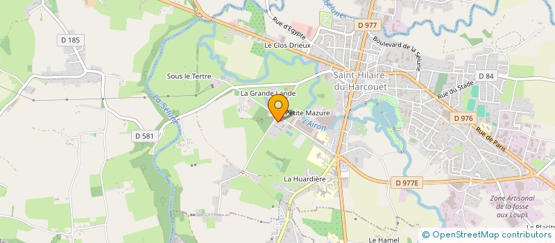 localisation de l'entreprise MONSIEUR ABDELLAH BOUALLALA  SAINT-HILAIRE-DU-HARCOUET