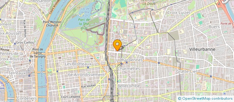 localisation de l'entreprise MONSIEUR ABDELLAH BOUGHAITA  VILLEURBANNE