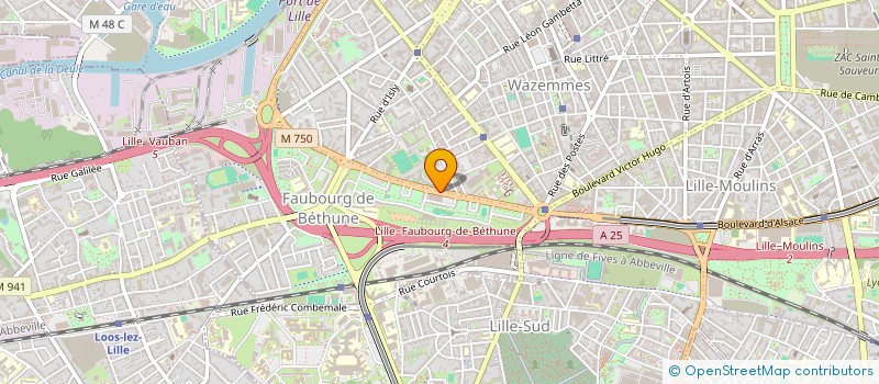 localisation de l'entreprise MONSIEUR ABDELLAH BOUGUERBA à LILLE