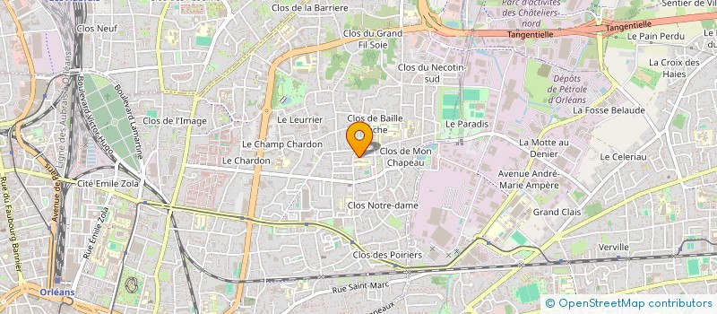 localisation de l'entreprise MONSIEUR ABDELLAH BOUJIDA à ORLEANS