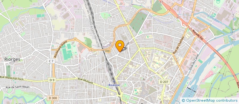 localisation de l'entreprise MONSIEUR ABDELLAH BOUMIA à ROANNE