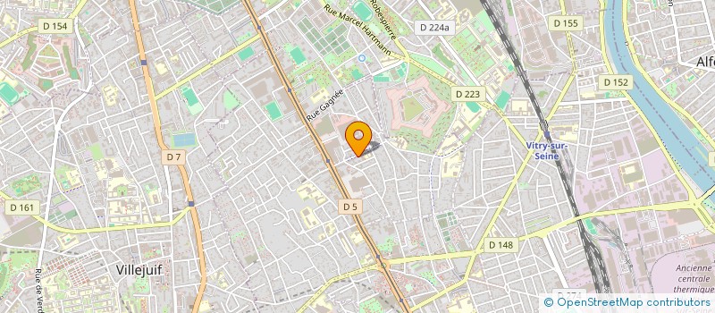 localisation de l'entreprise MONSIEUR ABDELLAH BOURASSI à VITRY-SUR-SEINE