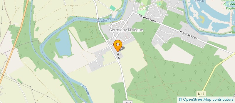 localisation de l'entreprise MONSIEUR ABDELLAH BRAHMI  GERMIGNY-L'EVEQUE