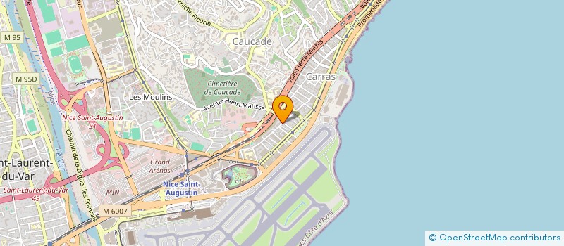 localisation de l'entreprise MONSIEUR ABDELLAH CHARIHI à NICE