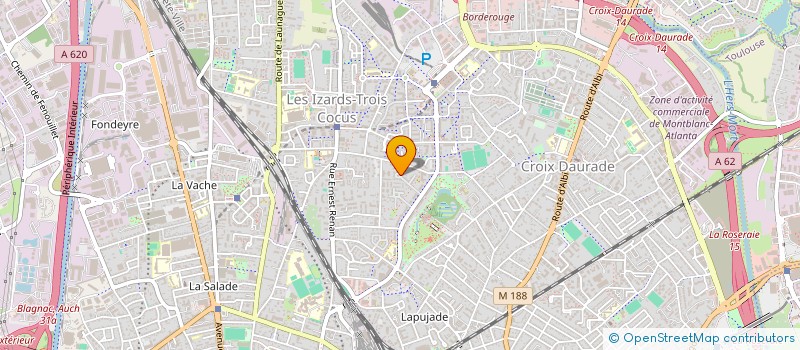 localisation de l'entreprise MONSIEUR ABDELLAH CHEIKH à TOULOUSE