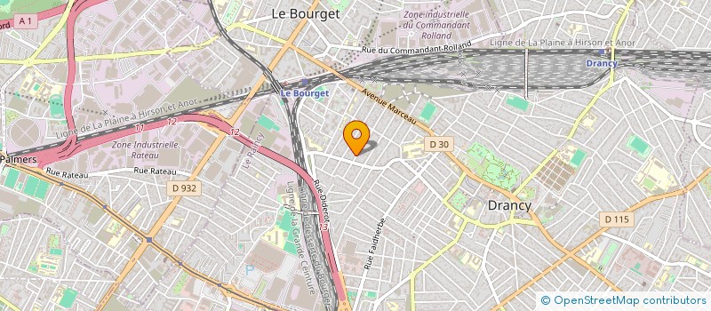 localisation de l'entreprise MONSIEUR ABDELLAH CHIKH  DRANCY