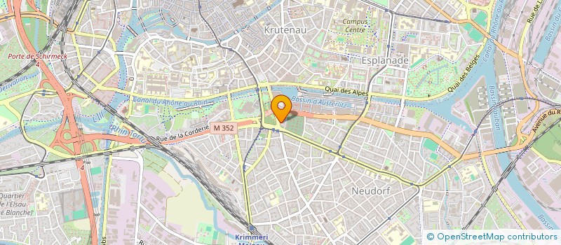 localisation de l'entreprise MONSIEUR ABDELLAH CHOURAFI ANTRI  STRASBOURG