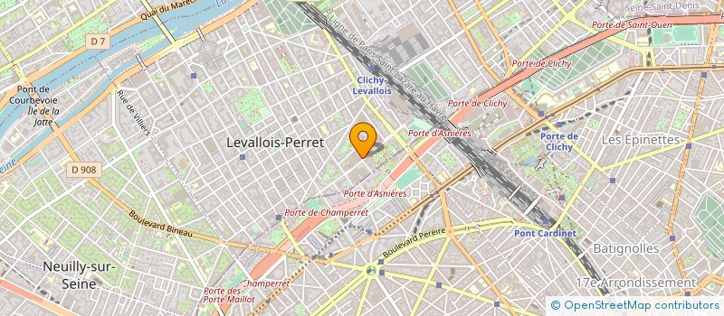 localisation de l'entreprise MONSIEUR ABDELLAH DAHAMNA à LEVALLOIS-PERRET