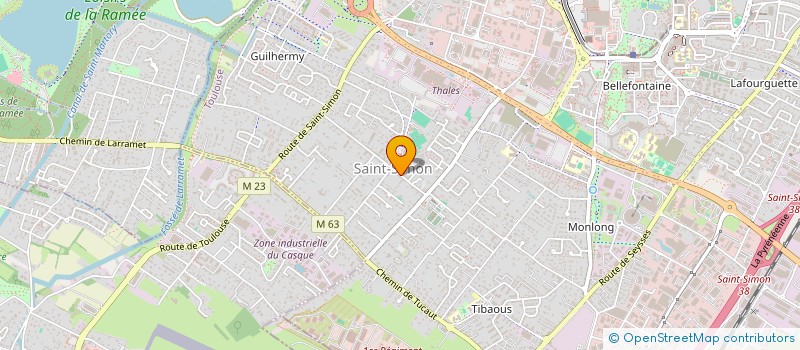 localisation de l'entreprise MONSIEUR ABDELLAH DAHMANI  TOULOUSE