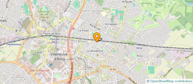 localisation de l'entreprise MONSIEUR ABDELLAH EL-ATOUAN à VILLENEUVE-D'ASCQ