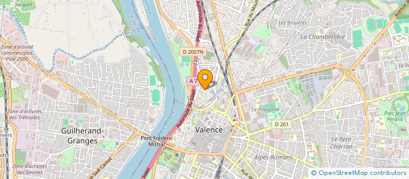 localisation de l'entreprise MONSIEUR ABDELLAH EL GANA  BOURG LES VALENCE