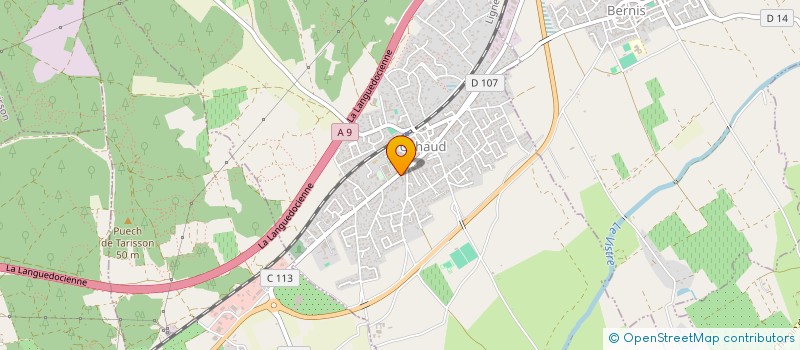 localisation de l'entreprise MONSIEUR ABDELLAH EL HARKATI  UCHAUD