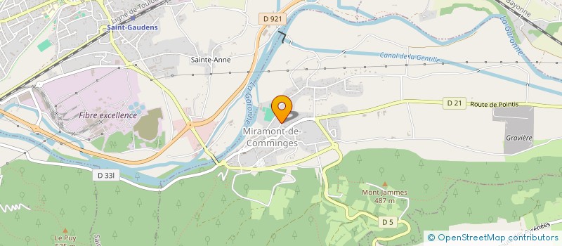 localisation de l'entreprise MONSIEUR ABDELLAH EL MOUKHTAFI  MIRAMONT-DE-COMMINGES