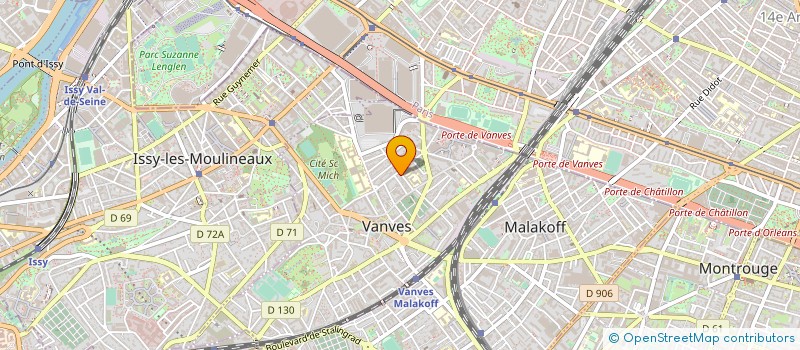 localisation de l'entreprise MONSIEUR ABDELLAH EL MOUTAWAKIL à VANVES