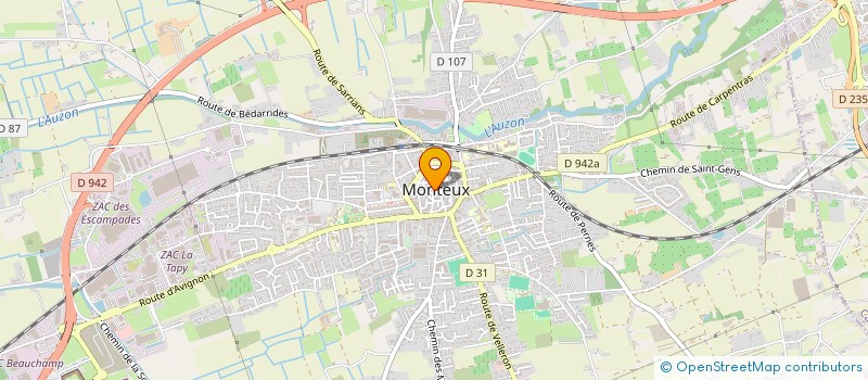 localisation de l'entreprise MONSIEUR ABDELLAH EL YAKOUBI  MONTEUX