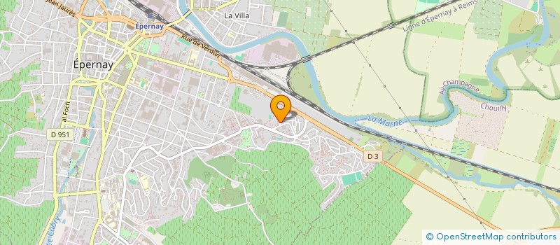 localisation de l'entreprise MONSIEUR ABDELLAH ESSAYAH  EPERNAY