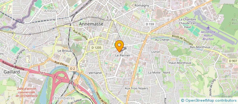 localisation de l'entreprise MONSIEUR ABDELLAH FAIDI  ANNEMASSE