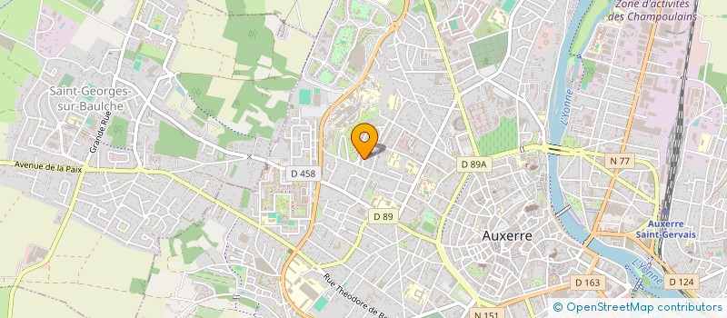 localisation de l'entreprise MONSIEUR ABDELLAH FAIZ à AUXERRE
