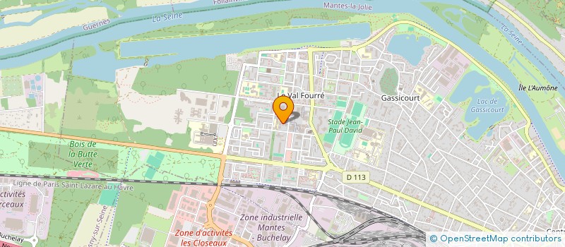 localisation de l'entreprise MONSIEUR ABDELLAH FRIQUICH  MANTES-LA-JOLIE