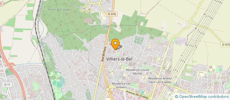 localisation de l'entreprise MONSIEUR ABDELLAH GHISSI  VILLIERS-LE-BEL