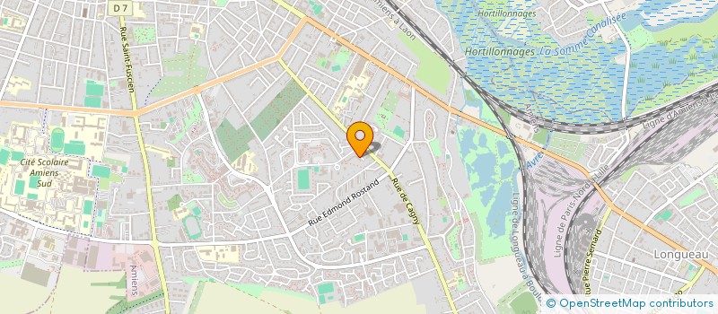 localisation de l'entreprise MONSIEUR ABDELLAH GUERBAI  AMIENS