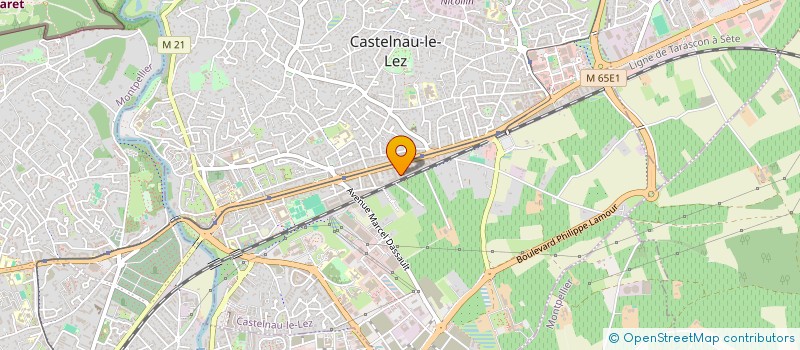 localisation de l'entreprise MONSIEUR ABDELLAH HADDACH à CASTELNAU-LE-LEZ