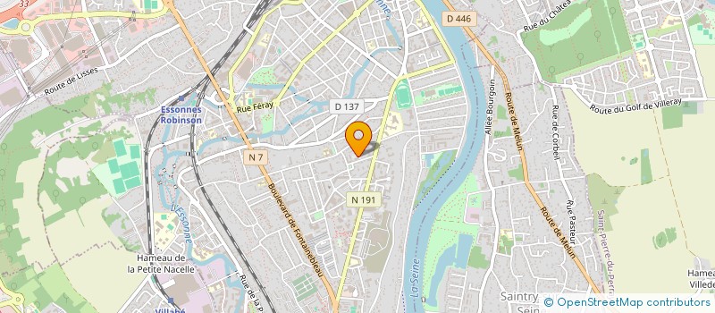 localisation de l'entreprise MONSIEUR ABDELLAH HAMIDI à CORBEIL-ESSONNES