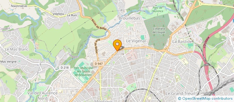 localisation de l'entreprise MONSIEUR ABDELLAH HAMMOUDI à LIMOGES