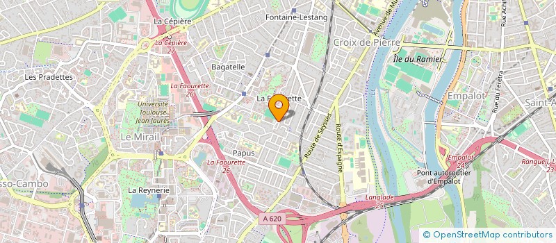 localisation de l'entreprise MONSIEUR ABDELLAH HARRAT à TOULOUSE