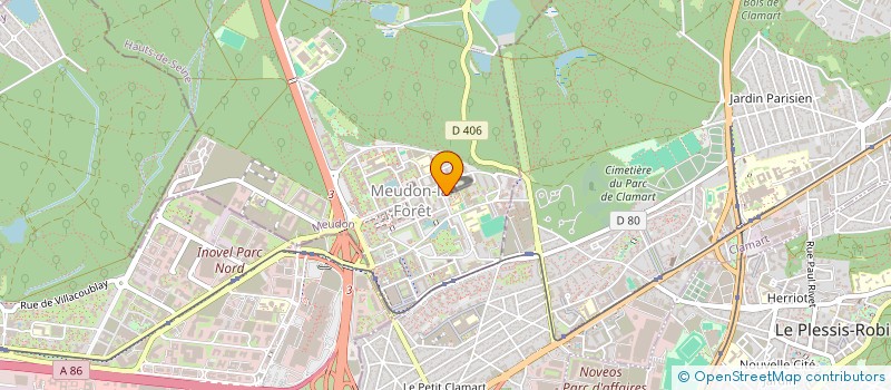 localisation de l'entreprise MONSIEUR ABDELLAH HILALI DRISSI à MEUDON