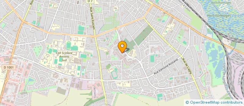 localisation de l'entreprise MONSIEUR ABDELLAH HOUCHI  AMIENS