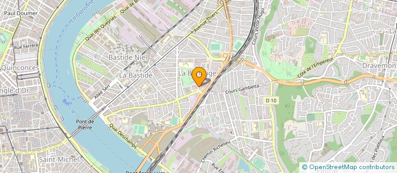 localisation de l'entreprise MONSIEUR ABDELLAH IFKIRNE  BORDEAUX