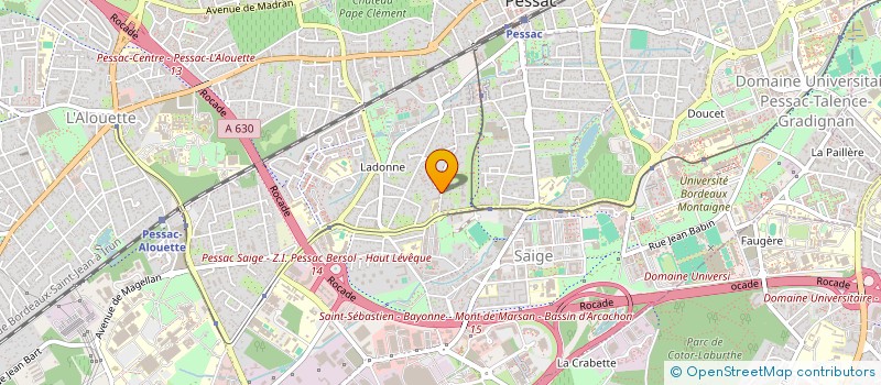 localisation de l'entreprise MONSIEUR ABDELLAH KHACHANE à PESSAC